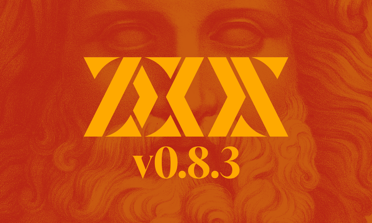 New release: ZEUS v0.8.3